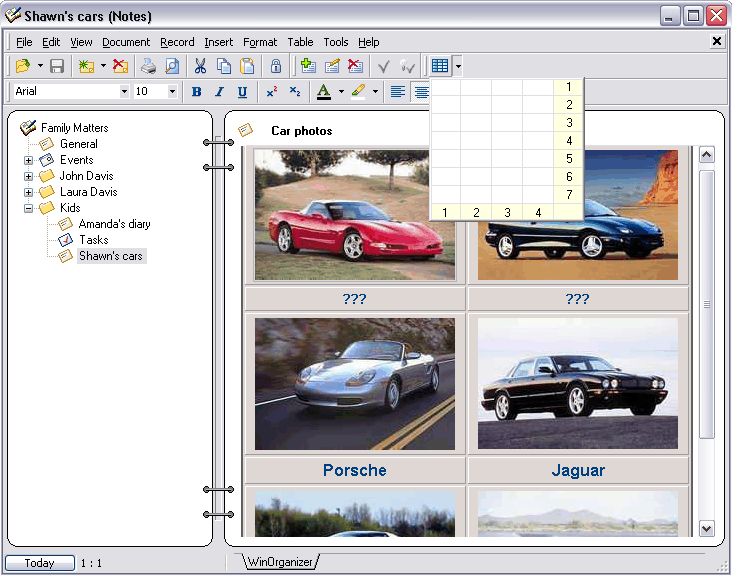 WinOrganizer Screenshot 1 WinOrganizer Screenshot 2