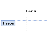 Header label Header label