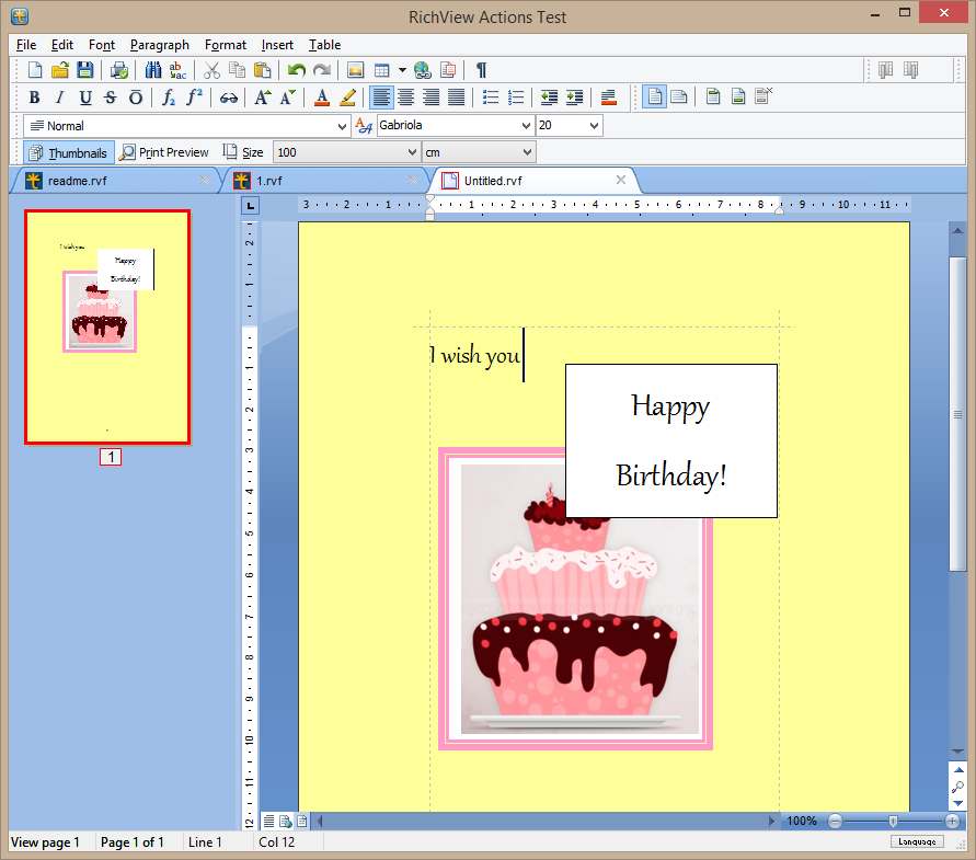 Text box editing Text box editing
